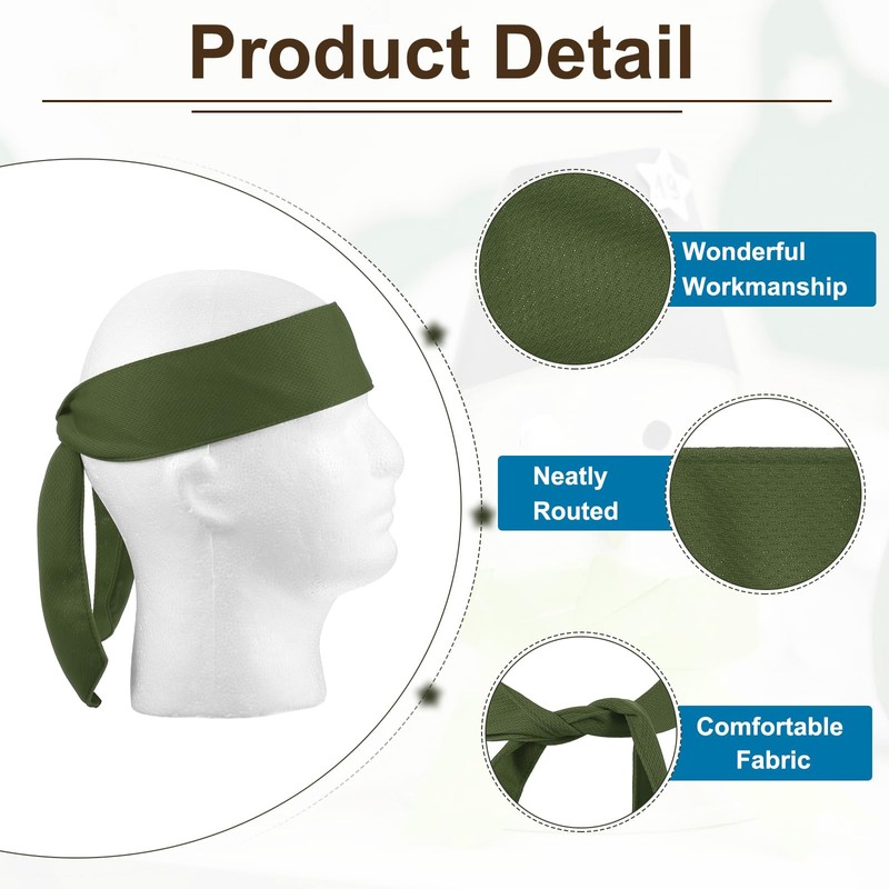 PATIKIL Head Tie Headband Ninja Karate Headband Adjustable Sports Tie