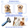 Undercoat Rake for Dogs & Cats, Dematting Comb with Extra