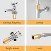 Brass Tap Extension, 30 mm x 1/2 Inch, DN15 Thread
