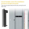 Circuit Breaker Cover Plate for Siemens Load Center ECQF3P Filler