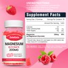 200MG Magnesium Glycinate Gummies, High Absorption Magnesium Glycinate Supplements for