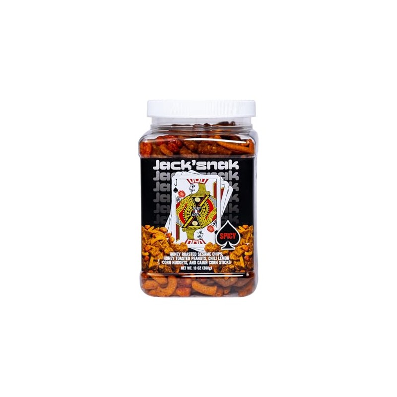 Jack'snak Spicy (13 oz.) Pack of 3