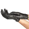 Spontex Black Protect Disposable Nitrile Gloves Extra Tear-Resistant and Durable