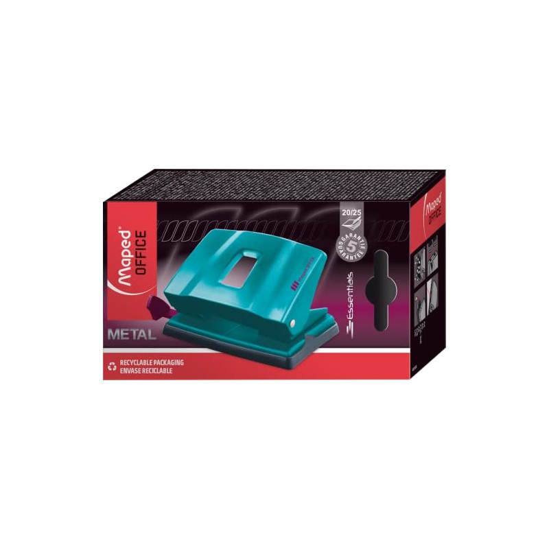 Maped - ESSENTIALS DECO Hole Punch 20/25 Sheets - For