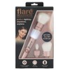 Taste Beauty Flare LED Light-Up Makeup Brush, 3 Interchangeable Heads,
