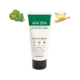 Lumina D Exfoliating Cica AHA BHA Foam Cleansing Rice Bran Facial Oil Selection/Cica AHA BHA Foam