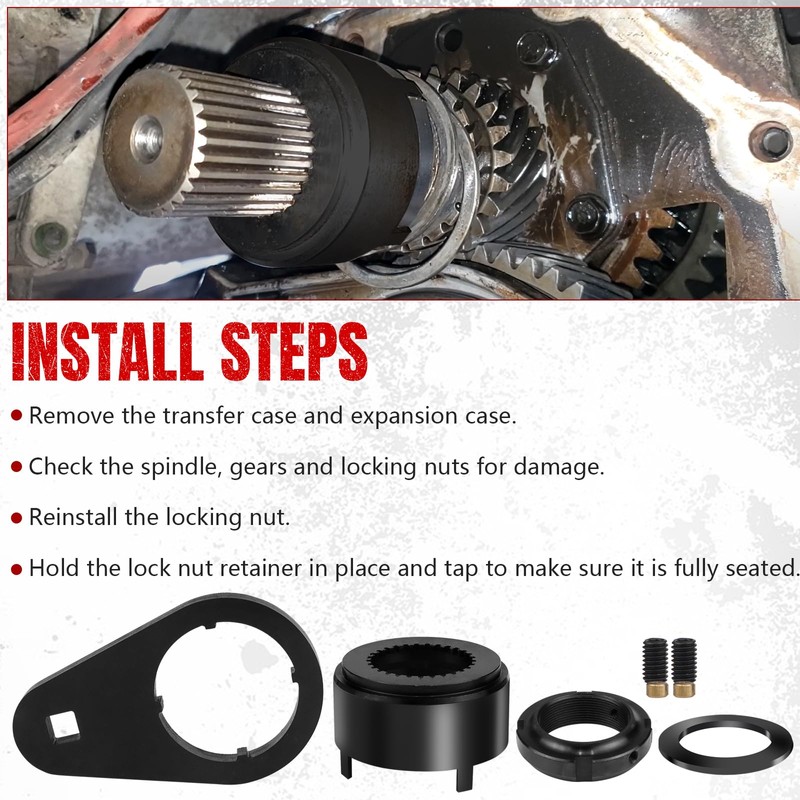 Dexepe 5th Gear Lock Nut Retainer Kit & 1/2" Drive