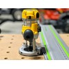 ToolCurve Guide Rail Adapter Compatible with Dewalt 618 Plunge Router