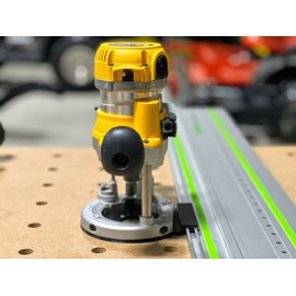 ToolCurve Guide Rail Adapter Compatible with Dewalt 618 Plunge Router