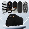 Tatatoo Motorcycle Cover, Thick, All Weather, Draping, Double Sewing, Tear-Resistant,