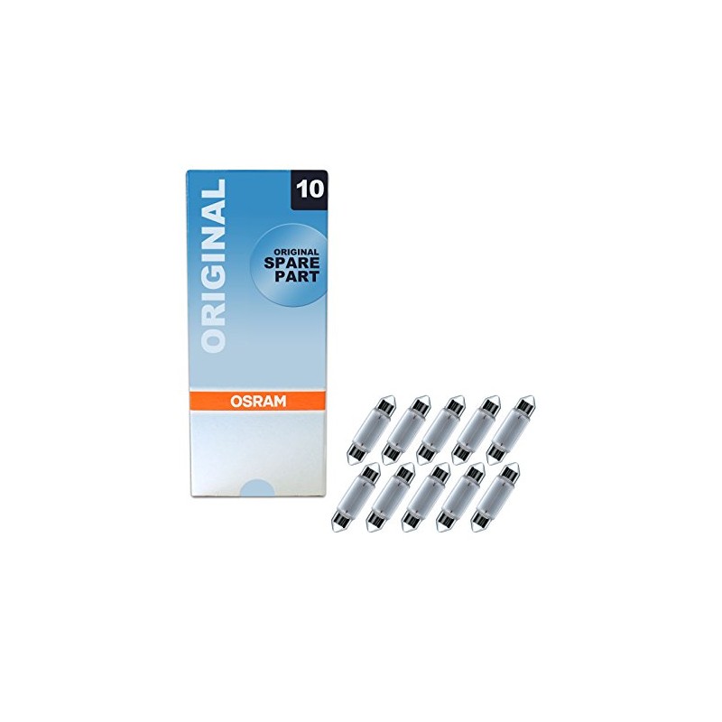 10x Genuine Osram Original 12v C5W (239 / SV8.8-8) 5w