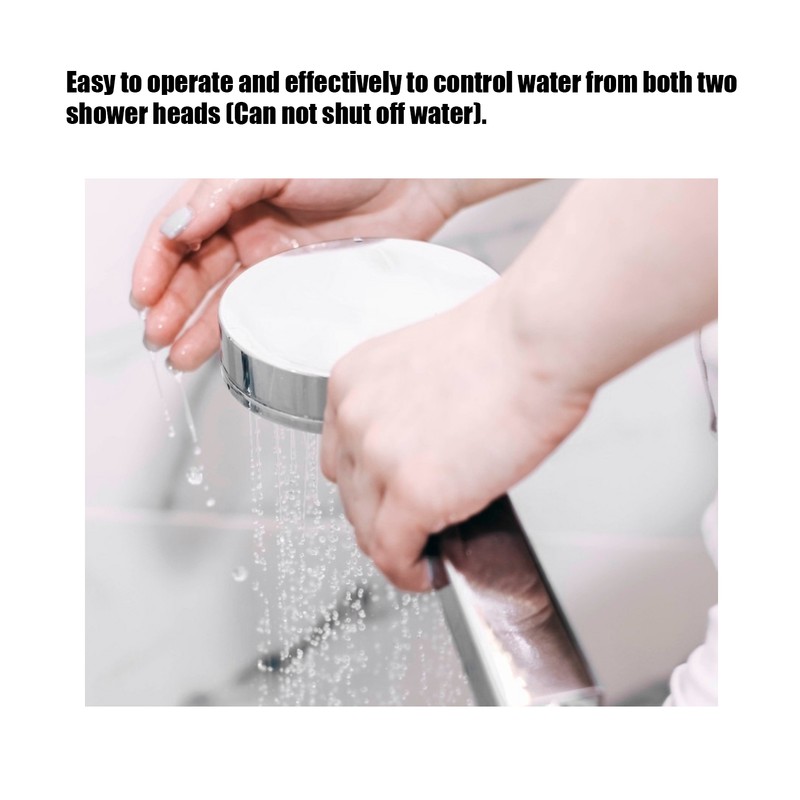 3Way Faucet Diverter Valve Bathroom Shower Parts for Handheld Showerhead
