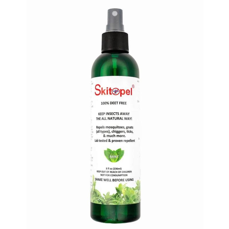 Skitopel® Mint Insect Repellent Spray - Powerful, Natural Bug Protection
