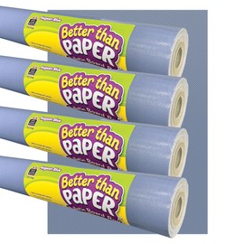 Teacher Created Resources Better Than Paper Bulletin Board Roll, 4' x 12', Aegean Blue, 4 Rolls