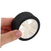 KICHOUSE 4PCS Multi Function Car Wheels Rubber Tires for DIY