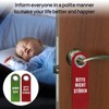 Keyxer Pack of 2 Please Do Not Disturb Sign -