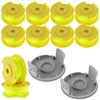 Ihvewuo 12Pcs Weed Wacker String Compatible with AC80RL3 Sturdy Trimmer
