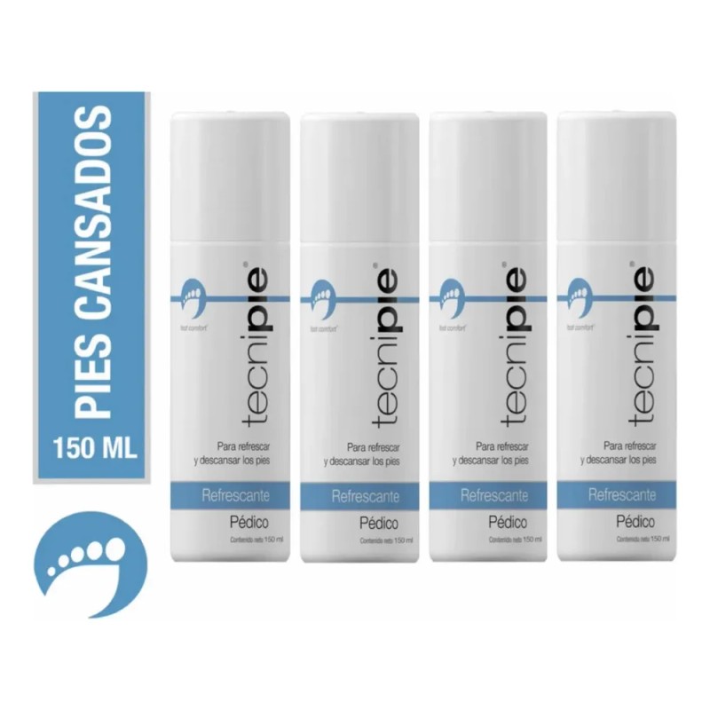Kit 4 Refrescantes Para Pies Cansados Y Adoloridos