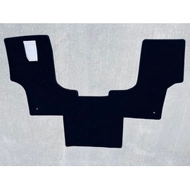 Lloyd Mat Compatible with Chevy Express Van 2003-2020 - Custom Fit 1 Piece Front Black Plush Carpet Mat