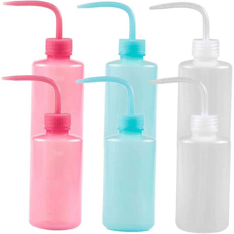 ULTECHNOVO 12piezas Botellas De Lavado Impermeables Para Pestañas Botellas De