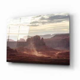 Epic Art 'The Sandstorm' by Martin Podt Acrylic Glass Wall Art, 16" x 12"