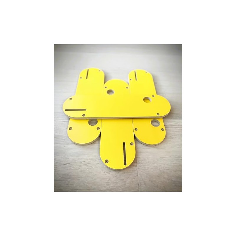 Cncdesigns Zero Clearance Inserts (4-Pack) for DeWalt Table Saw with