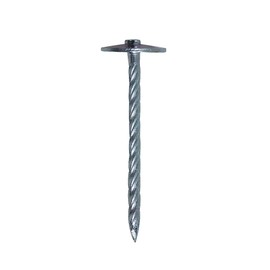 DAIDOHANT 10102414 Glossy Screw Umbrella Nails for Wood Base [Iron/Plated], Nominal Diameter: 0.1 inches (2.4 mm) x Length: 1.6 inches (41 mm), Pack of 175