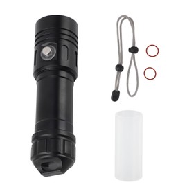 Scuba Diving Flashlight 1000LM IPX8 Waterproof Dive Light Underwater 328ft Underwater Flashlight for Deep Sea Cave