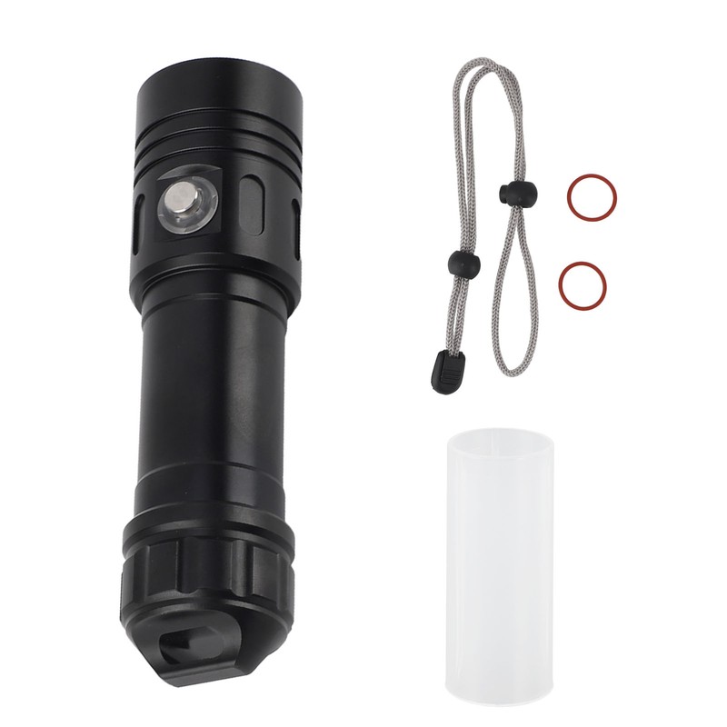Scuba Diving Flashlight 1000LM IPX8 Waterproof Dive Light Underwater 328ft