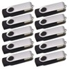 AUS, Black U Disk (16MB-64GB) (5,10PCS) USB 2.0 Metal Flash