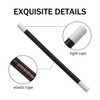 QEXUJOW Fancy Dress Wands, Three Black and White Plastic Wands,