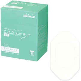 Skinix YB-21070F Airwall IV Frame Type, Zero Sensory Film Dressing, 2.8 x 2.4 inches (70 x 60 mm), 100 Sheets Sterilized, Individually Packaged, Waterproof, Drip, Fixed,