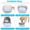 UPSKY - tazón de agua para perros de 70 onzas,