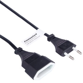 Premiumcord Power Extension PC Power Supply 230 V Black