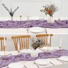 6 Pack 10 Ft Cheesecloth Table Runner Dusty Light Purple