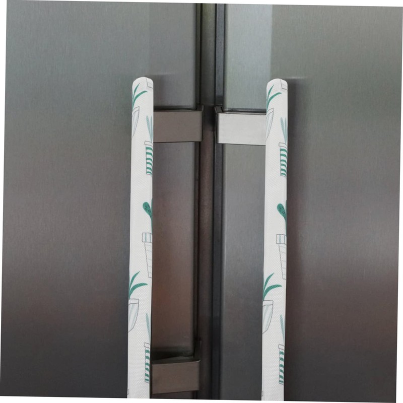 Hohopeti 4pcs Appliance Handle Covers for Fridge Freezer Stylish Protector