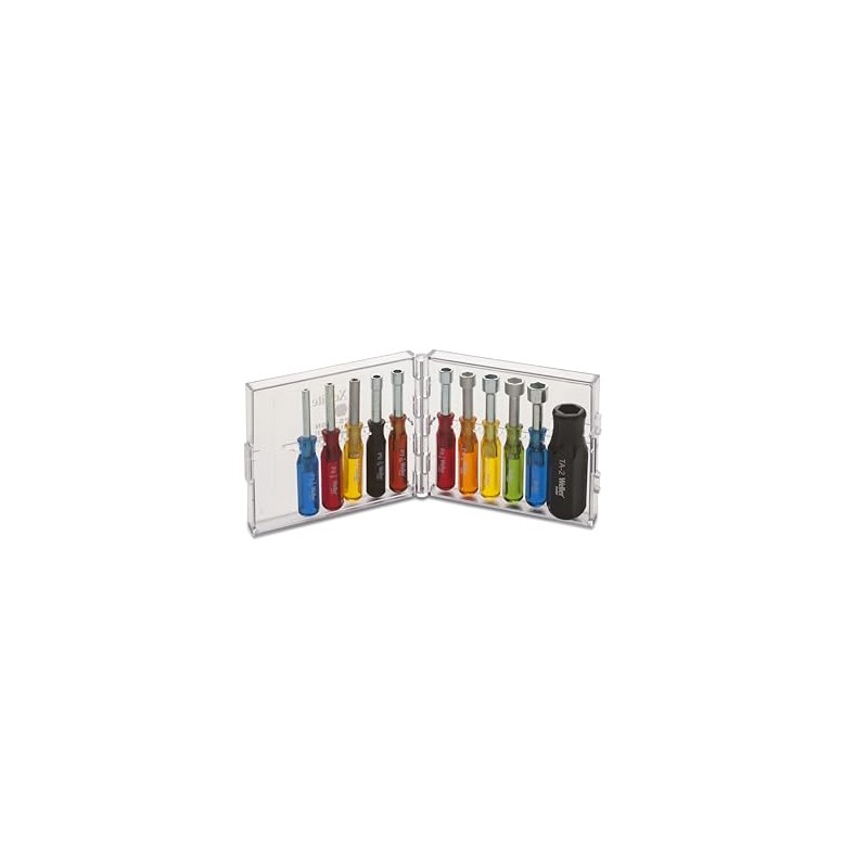 Xcelite Nut Driver Set,11 Pieces,SAE,Hollow PS120N - 1 Each