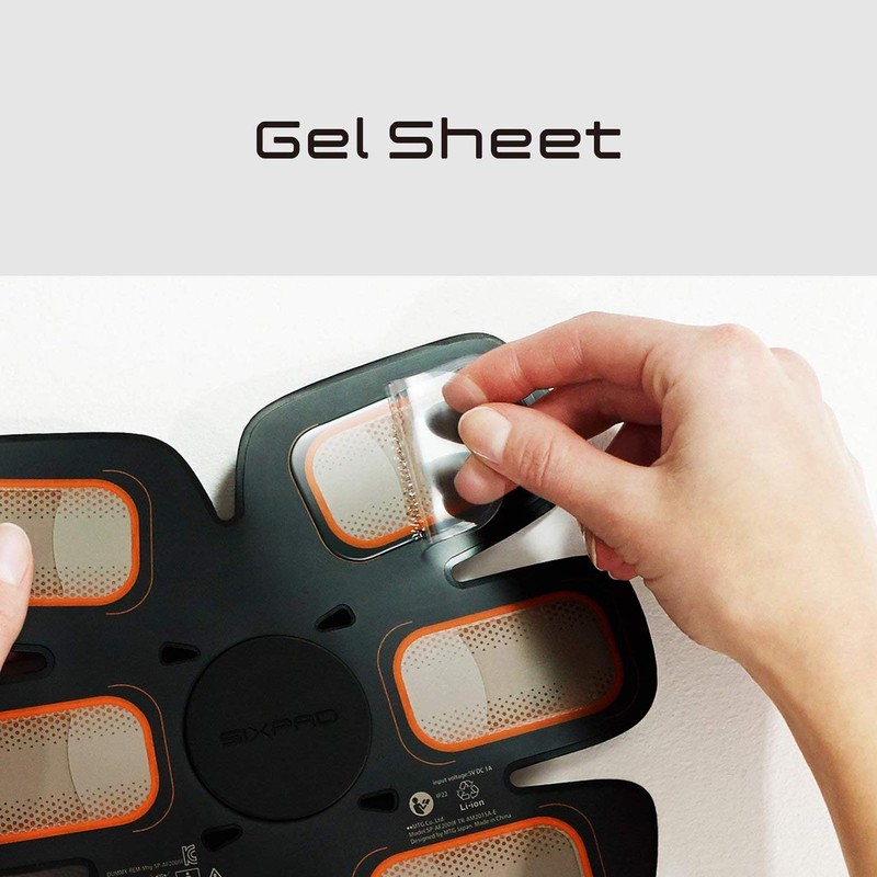 MTG Sixpad Abs Fit 2 Highly-Conductive Gel Sheet (Manufacturer's Genuine Product)