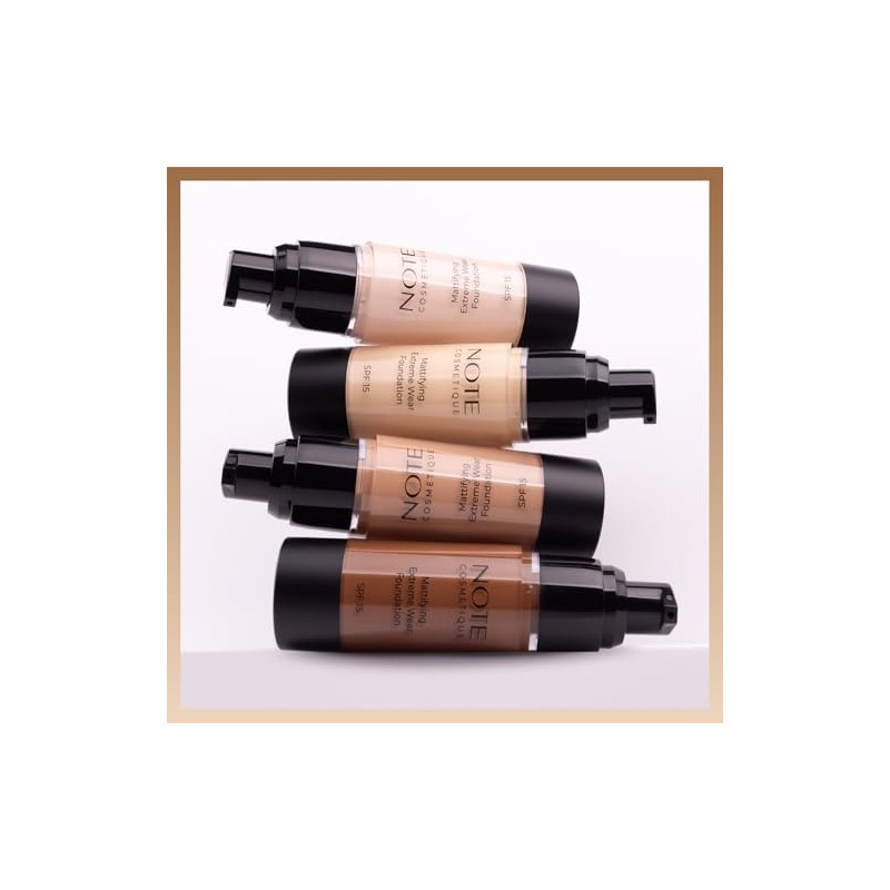 Mattifying Extreme Wear Foundation SPF 15-114 Latte by Note Cosmetique