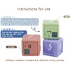 Cube Timer 5/10/20/30 Minutes Countdown Timer, Kitchen Timer,Time Management for