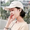 SHOWERORO 1pc Ear Bass Headphones with Microphone Wired Earphones for
