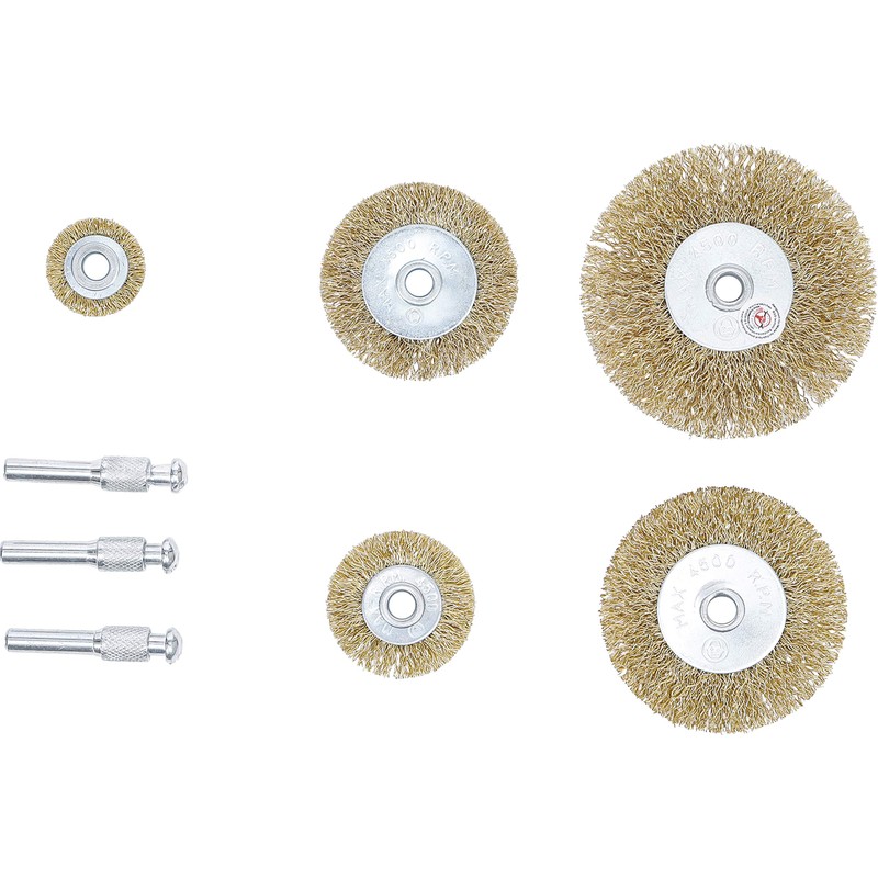 BGS Diy 50908 | Steel Wire brush Set | Ø