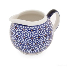 Bunzlauer Cream Jug V = 0.25 Litres 9.3 x 12 cm Height 8.6 cm Decor 120