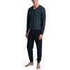 CALIDA Cotton Special Men's Cuffed Pyjamas 100% Cotton, Danube Blue