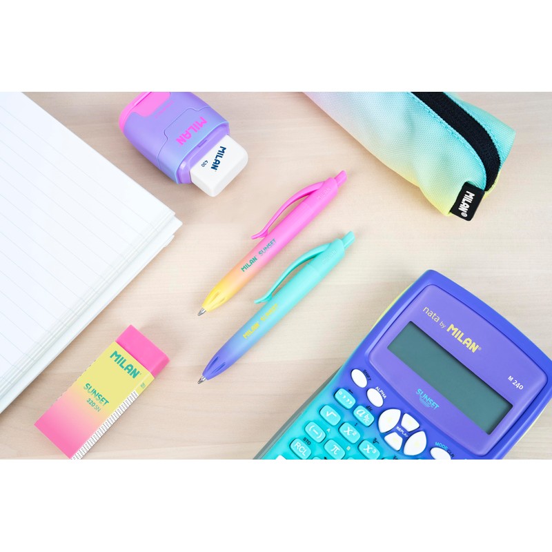 MILAN® Display box 24 P1 touch mini Sunset pens