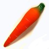 WANT CHEW Latex Dog Squeaky Chewing Toys, Carrot