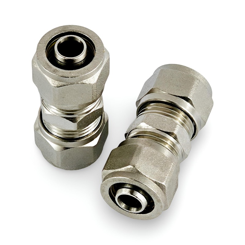 Equal Straight Connector 16mm - 16mm - Compression Fit (Pack
