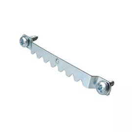 Unbranded Qty 25 - Large 2.5" Zinc Plated Steel Sawtooth Hangers Heavy Duty with Screws