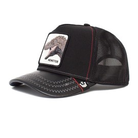 Goorin Bros. The Farm Unisex Baseball Trucker Hat, Black (Tyrant King), One Size