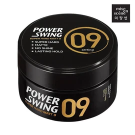 Mise-en-scène Power Swing Wax 1 pack, 01 Matt Wax 9 80g / 미쟝센  파워스윙 왁스 1입, 01 매트왁스 9 80g